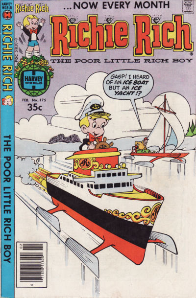 Cover for Richie Rich (Harvey, 1960 series) #175