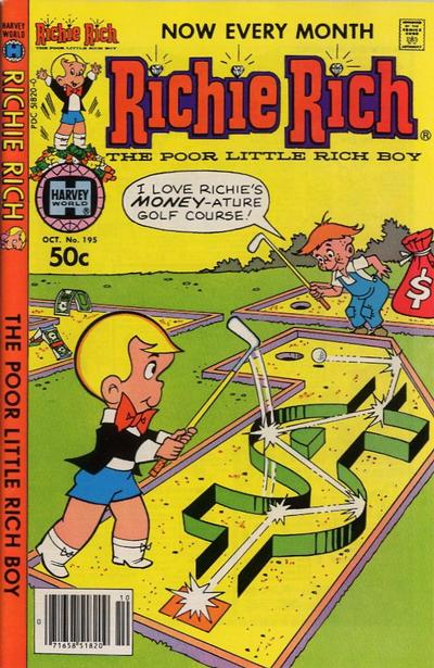 Cover for Richie Rich (Harvey, 1960 series) #195