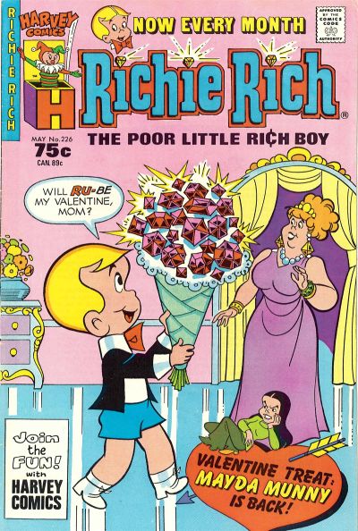 Cover for Richie Rich (Harvey, 1960 series) #226