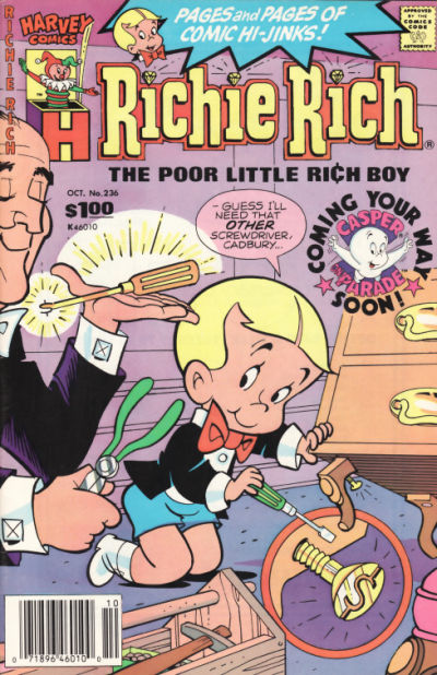 Cover for Richie Rich (Harvey, 1960 series) #236