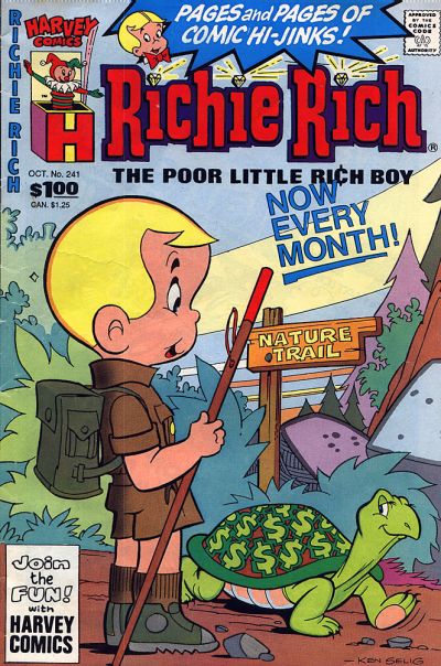 Cover for Richie Rich (Harvey, 1960 series) #241