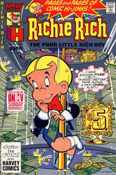Cover for Richie Rich (Harvey, 1960 series) #248