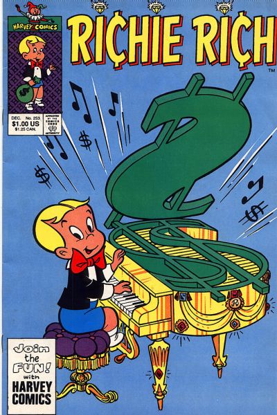 Cover for Richie Rich (Harvey, 1960 series) #253