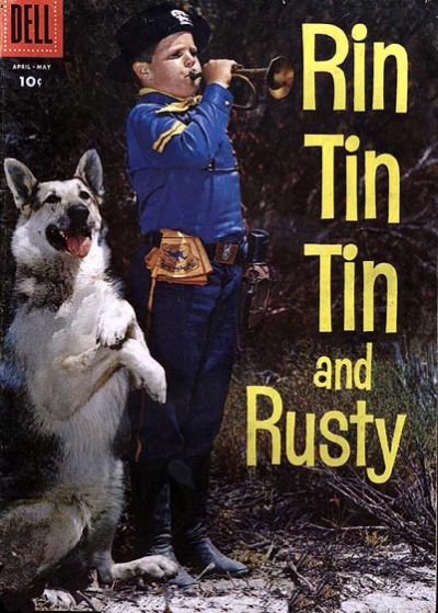 Cover for Rin Tin Tin (Dell, 1954 series) #18 [10¢]
