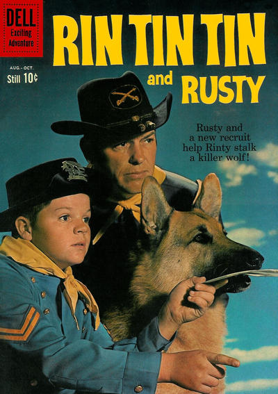 Cover for Rin Tin Tin and Rusty (Dell, 1957 series) #35