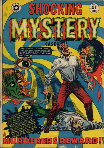 Cover for Shocking Mystery Cases (Star Publications, 1952 series) #51