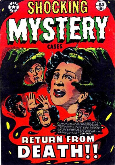 Cover for Shocking Mystery Cases (Star Publications, 1952 series) #55