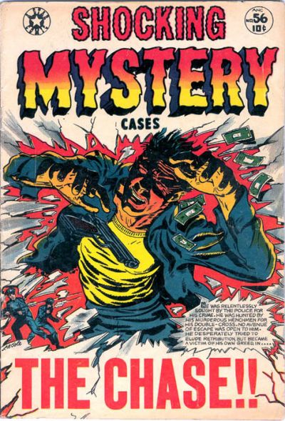 Cover for Shocking Mystery Cases (Star Publications, 1952 series) #56
