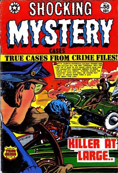 Cover for Shocking Mystery Cases (Star Publications, 1952 series) #58
