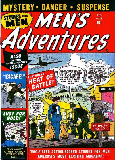 Cover for Men's Adventures (Marvel, 1950 series) #6