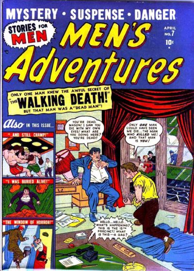 Cover for Men's Adventures (Marvel, 1950 series) #7