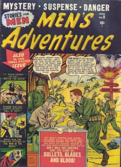 Cover for Men's Adventures (Marvel, 1950 series) #9