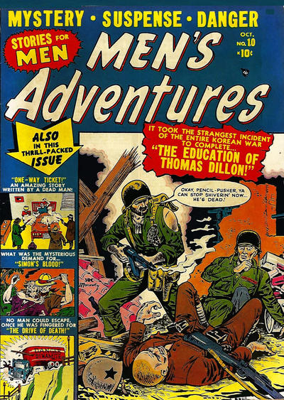 Cover for Men's Adventures (Marvel, 1950 series) #10