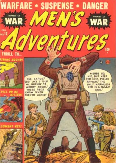 Cover for Men's Adventures (Marvel, 1950 series) #12