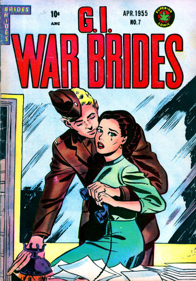 Cover for G.I. War Brides (Superior, 1954 series) #7