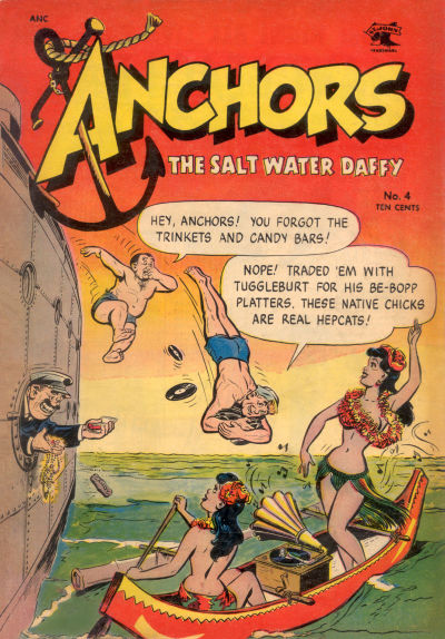 Cover for Anchors, The Salt Water Daffy (St. John, 1953 series) #4