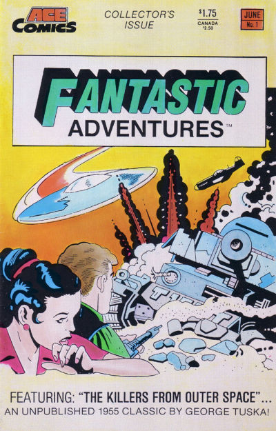 Cover for Fantastic Adventures (A.C.E. Comics, 1987 series) #1