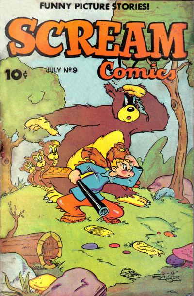 Cover for Scream Comics (Ace Magazines, 1944 series) #9