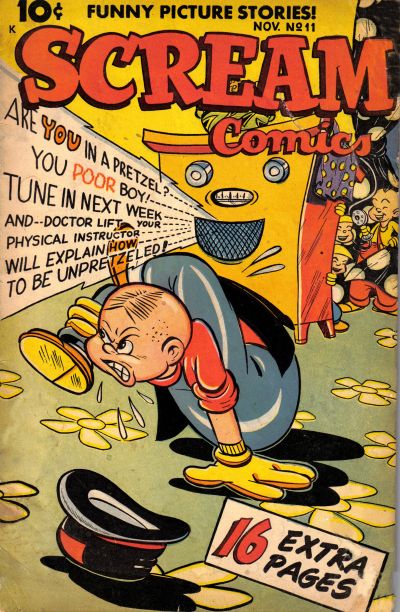 Cover for Scream Comics (Ace Magazines, 1944 series) #11