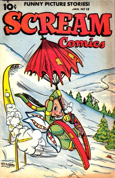 Cover for Scream Comics (Ace Magazines, 1944 series) #12