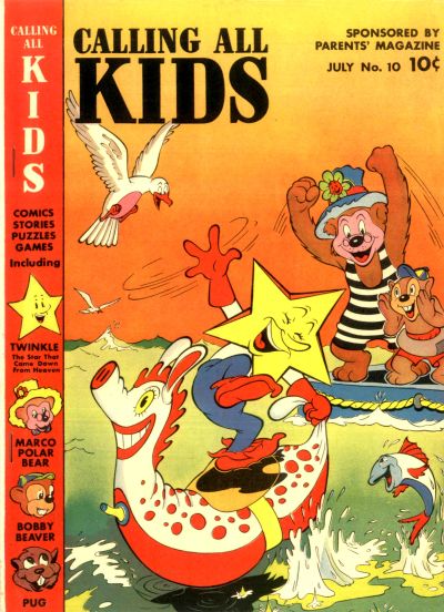 Cover for Calling All Kids (Parents' Magazine Press, 1945 series) #10