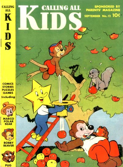 Cover for Calling All Kids (Parents' Magazine Press, 1945 series) #12