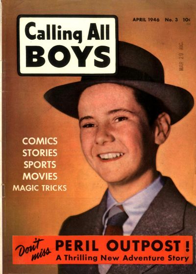 Cover for Calling All Boys (Parents' Magazine Press, 1946 series) #3
