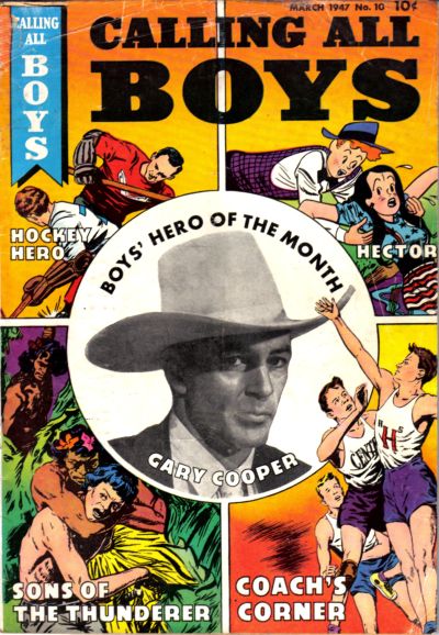 Cover for Calling All Boys (Parents' Magazine Press, 1946 series) #10