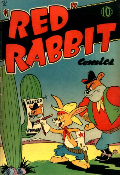 Cover for "Red" Rabbit Comics (Dearfield Publishing Co., 1947 series) #1