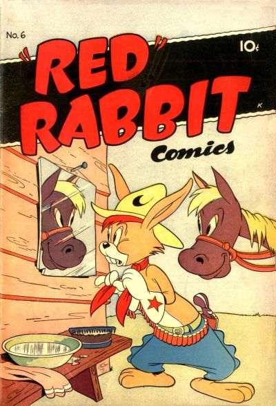 Cover for "Red" Rabbit Comics (Dearfield Publishing Co., 1947 series) #6
