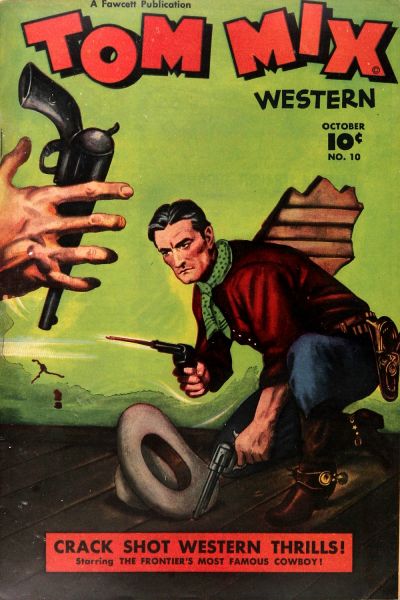 Cover for Tom Mix Western (Fawcett, 1948 series) #10