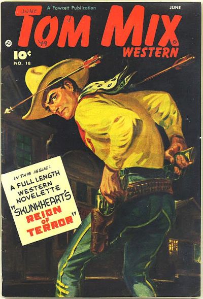 Cover for Tom Mix Western (Fawcett, 1948 series) #18