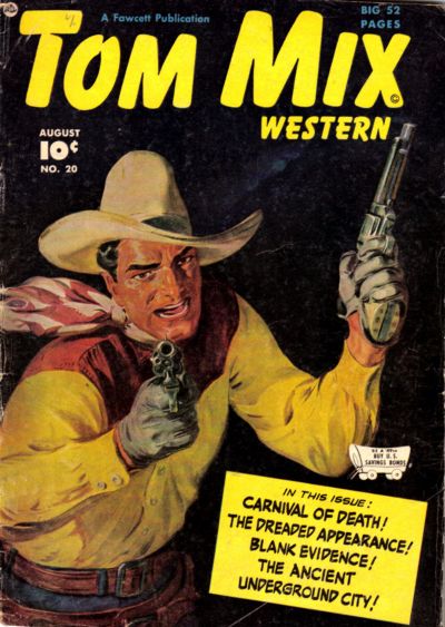 Cover for Tom Mix Western (Fawcett, 1948 series) #20