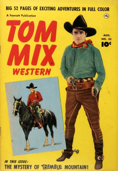 Cover for Tom Mix Western (Fawcett, 1948 series) #32