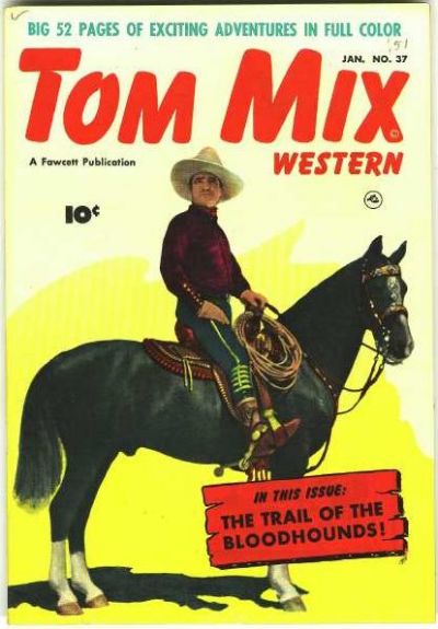 Cover for Tom Mix Western (Fawcett, 1948 series) #37