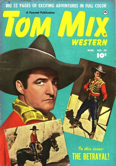 Cover for Tom Mix Western (Fawcett, 1948 series) #39