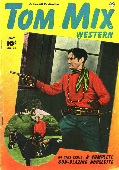 Cover for Tom Mix Western (Fawcett, 1948 series) #41