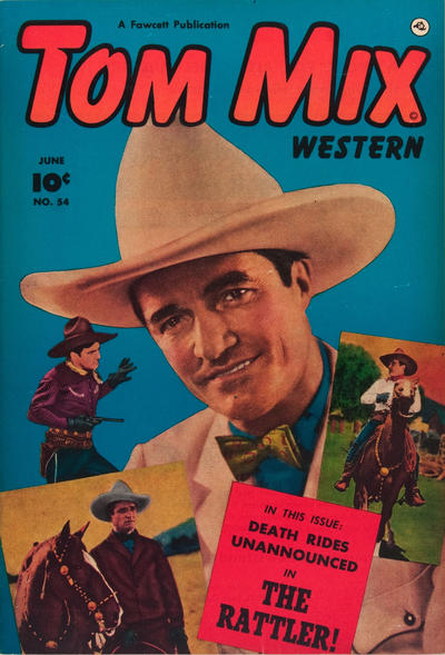 Cover for Tom Mix Western (Fawcett, 1948 series) #54