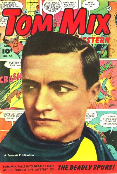 Cover for Tom Mix Western (Fawcett, 1948 series) #56