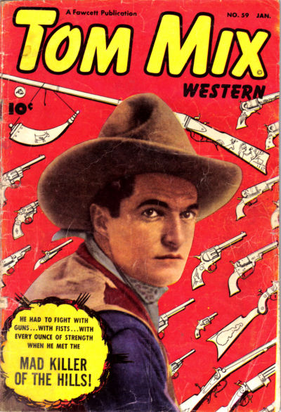 Cover for Tom Mix Western (Fawcett, 1948 series) #59