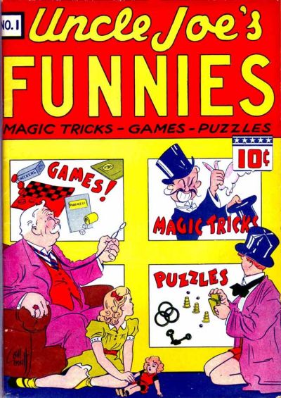 Cover for Uncle Joe's Funnies (Centaur, 1938 series) #1