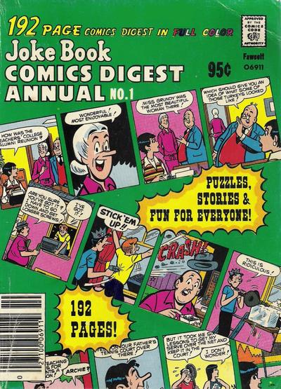 Cover for Jokebook Comics Digest Annual (Archie, 1977 series) #1
