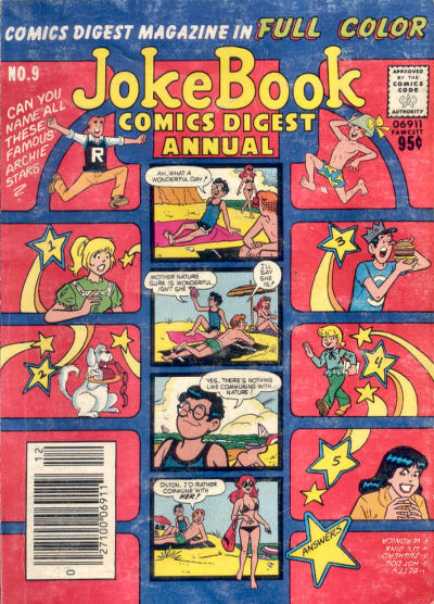 Cover for Jokebook Comics Digest Annual (Archie, 1977 series) #9