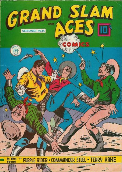 Cover for Grand Slam Three Aces Comics (Anglo-American Publishing Company Limited, 1945 series) #46