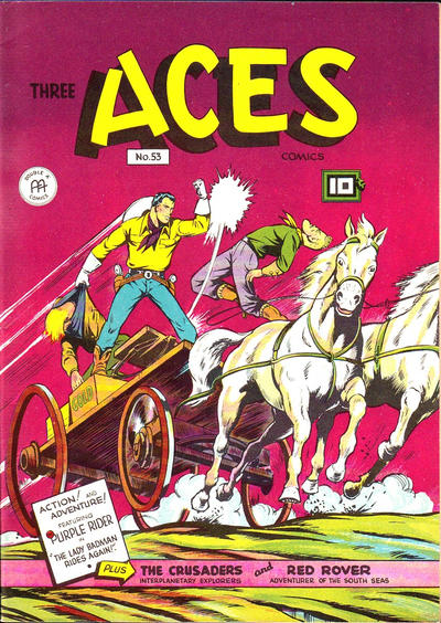 Cover for Three Aces Comics (Anglo-American Publishing Company Limited, 1941 series) #53