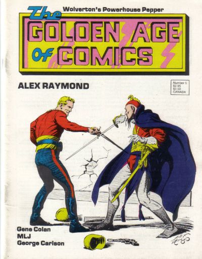 Cover for Golden Age of Comics (New Media Publishing, 1982 series) #5