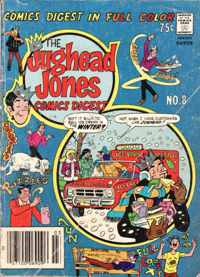 Cover for The Jughead Jones Comics Digest (Archie, 1977 series) #8