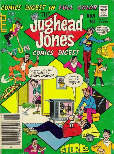 Cover for The Jughead Jones Comics Digest (Archie, 1977 series) #9