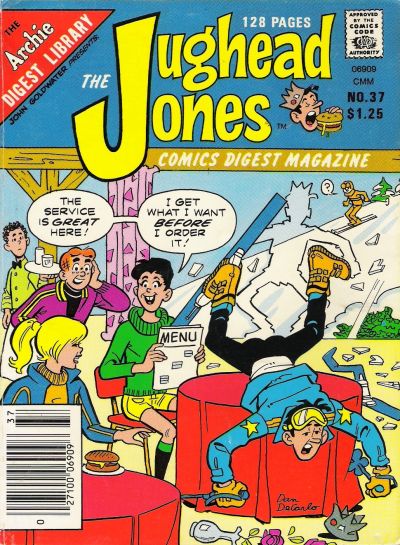 Cover for The Jughead Jones Comics Digest (Archie, 1977 series) #37