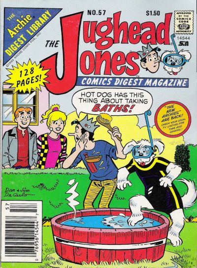 Cover for The Jughead Jones Comics Digest (Archie, 1977 series) #57